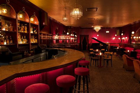 37 great options when you want to listen to live music without buying a ticket. Red Velvet Curtains, The Ritz Paris, European Hotel, Wythe Hotel, Jazz Bar, Nyc Bars, Best Piano, Lobby Bar, Piano Bar