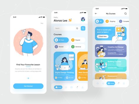 Kids App Design, Moodboard App, การออกแบบ Ui Ux, Application Ui Design, Desain Ux, To Do App, Mobil Design, Ux Design Mobile, Ui Ux 디자인