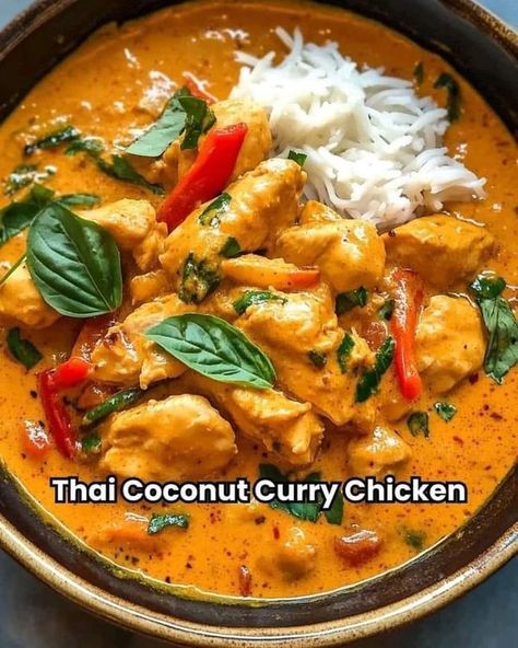 Thai Coconut Curry Chicken, Thai Coconut Curry Soup, Chicken Coconut Soup, Thai Coconut Curry, Soup Maker Recipes, Quick Soup Recipes, Coconut Curry Soup, Gordon Ramsay Recipe, Quick Soup