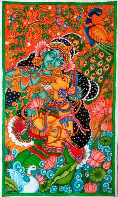 Home / Twitter Indian Traditional Paintings, Rama Krishna, Indian Miniature, Mural Art Design, Mural Paintings, Dancer Painting, Kalamkari Painting, Kerala Mural Painting, 3d Art Drawing