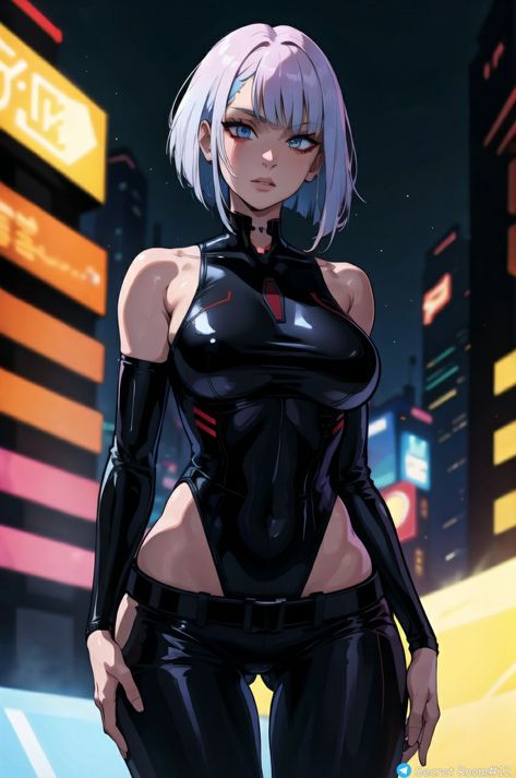 Cyberpunk Rebecca, Scifi Concept, Mode Cyberpunk, Cyberpunk Games, Art Cyberpunk, Cyberpunk Edgerunners, Robot Concept, Cyberpunk Anime, Dark Disney