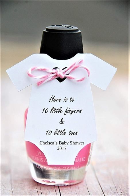 Baby Shower Nails, Baby Shower Favours For Guests, Baby Shower Favors Diy, Baby Shower Gift Bags, Baby Shower Favours, Creative Baby Shower, Diy Bebe, Virtual Baby Shower