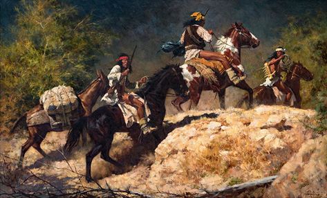 Howard Terpning, Native American Paintings, Native American Artwork, Western Artist, Native American Artists, Coeur D'alene, American Indian Art, Indian Paintings, Native American Culture