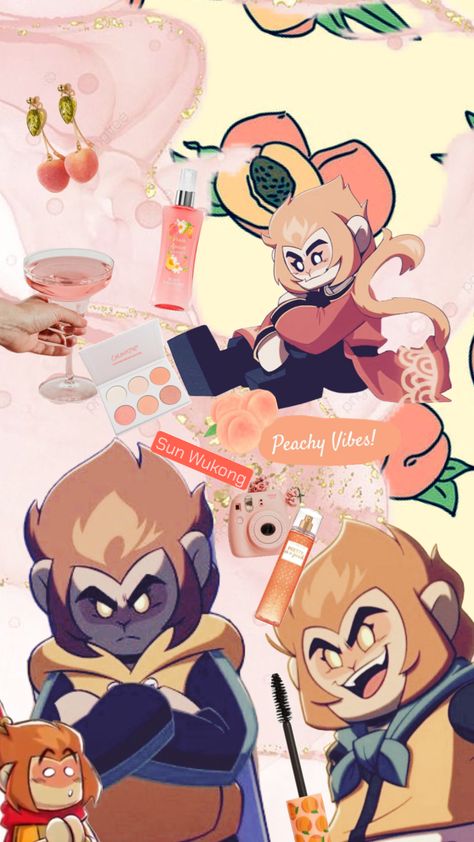 #Sun Wukong #lmk#monkey king#peaches#pink Lmk Monkey King, Sun Wukong Lmk, Chinese Demon, Wukong Lmk, Monkey Flower, Snake Art, Sun Wukong, Monkey King, Kids Wallpaper