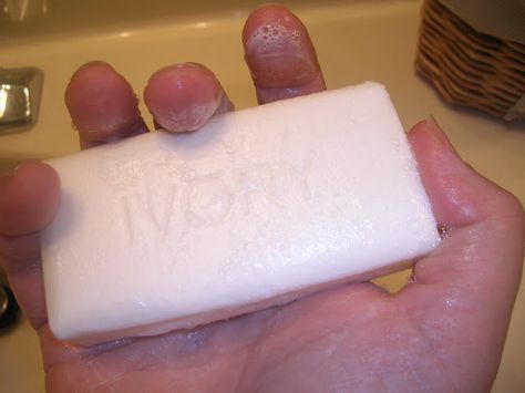 durhamonthecheap: Review: The many uses of Ivory soap - gentle, but effective cleaning Ivory Soap For Bugs, Ivory Soap Uses, Ivory Bar Soap, Washing Your Hands, Catfish Bait, Ivory Soap, Cleaning Dishes, Wash Your Hands, Soap Bar