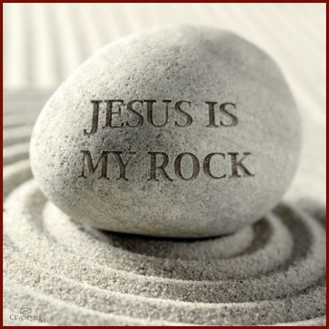 Jesús es mi roca Jesus Is My Rock, My Rock, Lord And Savior, Jesus Is Lord, Rock On, God Jesus, Jesus Is, Christian Inspiration, Faith In God