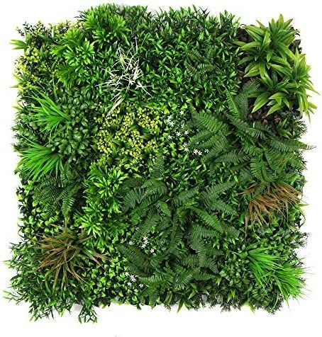 Amazon.com : ULAND Faux Greenery Plant Wall Panels, Artificial Green Ivy Hedges, Fake Ivy Leaves Mats for Indoor Backdrop Outdoor Privacy Fence Covering, Pack of 1pc 40"x40" B041 : Patio, Lawn & Garden Green Wall Plants, Jardin Vertical Artificial, Artificial Vertical Garden, Living Green Wall, Garden Privacy Screen, Artificial Green Wall, Artificial Hedges, Artificial Topiary, Artificial Plant Wall