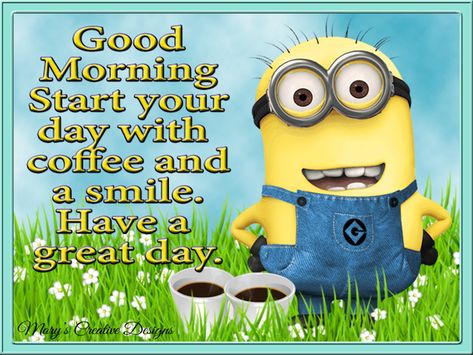 20 Awesome Good Morning Minion Quotes That You Will LOVE Good Morning Minions, Minions Animation, Minion Humour, Minions Images, Good Morning Snoopy, Morning Quotes For Friends, Good Morning Happy Saturday, Good Morning Happy Monday, Good Morning Saturday