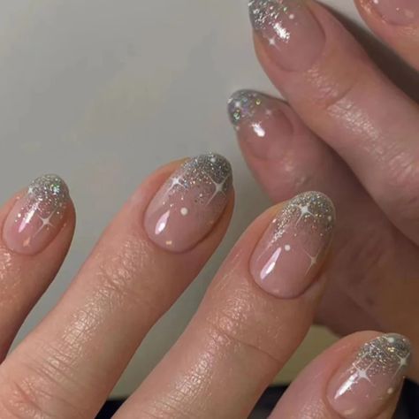 Luxury Press on Nails Rhinestone Gold Glitter Powder Sequins Long Pointed False Nails Art Gradient Short Fake Nails, Press On Nails Short, Ombre Nails Glitter, Gel Acrylic Nails, Nail Art Ombre, Almond Acrylic Nails, Cat Kuku, Stick On Nails, Nail Art Hacks