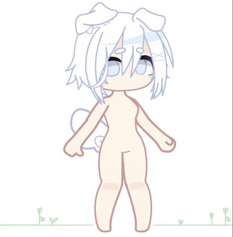 Cinnamon Roll Official Gacha, Gacha Cinnamoroll Body Base, Cinnamon Roll Gacha, Gacha Cinnamoroll, How To Draw Abs, Chibi Body, Cute Eyes Drawing, Adorable Homes Game, Siluete Umane