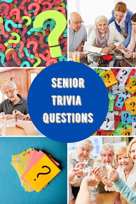 71 Easy Trivia Games For Seniors With Answers Easy Games For Seniors, Trivia Games For Seniors, Memory Games For Seniors, Trivia For Seniors, Games For Seniors, Assisted Living Activities, Fun Easter Games, Recreation Activities, Holiday Facts