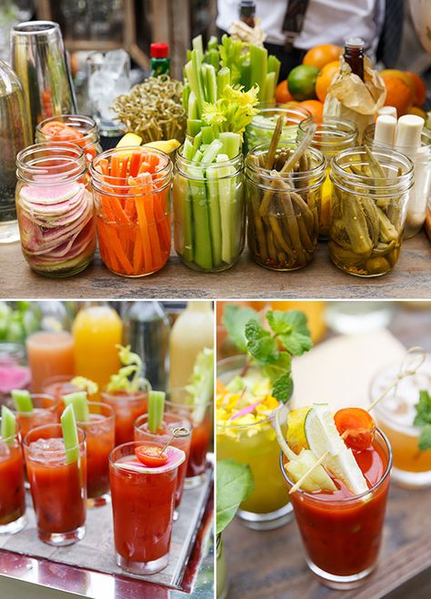 Caesar Bar Wedding, Caesar Bar Ideas, Caesar Bar, Brunch Garden, Colin Cowie, Rustic Wedding Photos, Bar Diy, Wedding Brunch, Wedding Reception Ideas