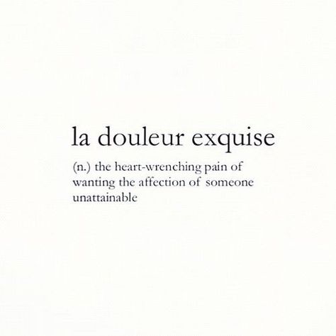 Unrequited Love Quotes, Words That Describe Feelings, Letting Go Quotes, Uncommon Words, Poems About Life, Unrequited Love, Unusual Words, Rare Words, Quotes Deep Feelings