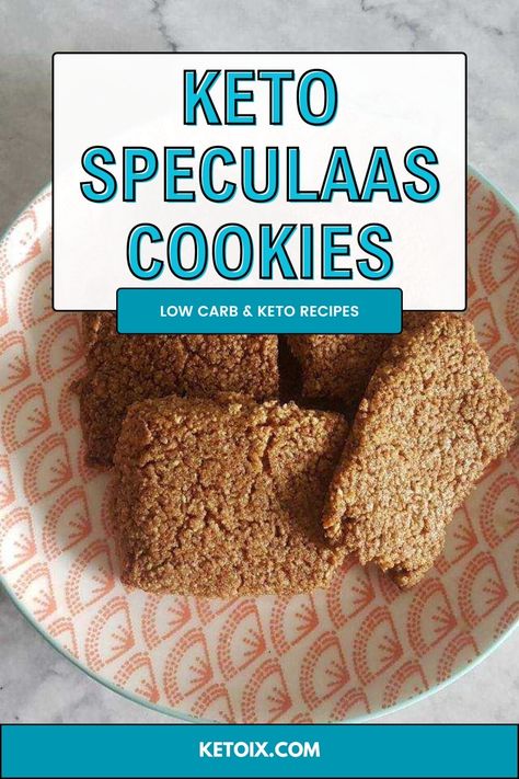 Discover the perfect blend of spices in our Keto Speculaas Cookies! These cookies are made using almond flour so they're both low carb and gluten free. Whether you're craving Keto Biscoff, gluten-free Biscoff, or just a flavorful spiced cookie, these Keto Speculaas will satisfy your sweet tooth without the carbs. Perfect for any occasion, enjoy these healthy sugar-free cookies with your favorite hot beverage. #KetoCookiesRecipes #KetoAlmondFlourCookies #KetoSpicedCookies #LowCarbBiscoff Almond Flour Pumpkin Cookies Keto, Almond Flour Spice Cookies, Keto Speculoos Cookies, Keto Biscotti Almond Flour, Keto Cashew Butter Cookies, Speculoos Cookies, Almond Flour Cookies, Biscoff Cookies, Sugar Free Cookies