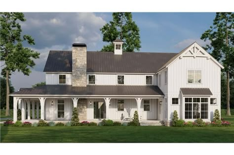 6 Bedroom Farmhouse Plans, Colonial Farmhouse Plans, Traditional Farmhouse Plans, Classic Farmhouse Plans, 4 Bedroom Farmhouse Plans, Farmhouse Reno, Future Farmhouse, Colonial Farmhouse, Farmhouse Floor Plans