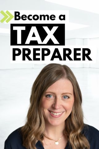 How To Become A Tax Preparer, Tax Preparer Business, Tax Business, Learn Accounting, Tax Preparer, Online Bookkeeping, Tax Prep, Tax Tips, Bookkeeping Business