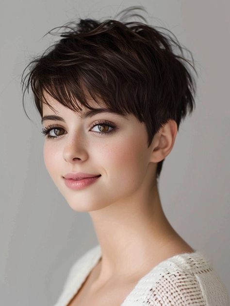 Spikey Pixie, Feminine Short Hair, Fine Hair Styles For Women, Short Red Hair, Pixie Hair, Best Pixie Cuts, Style Advice, Pixie Bob, Short Hair Haircuts