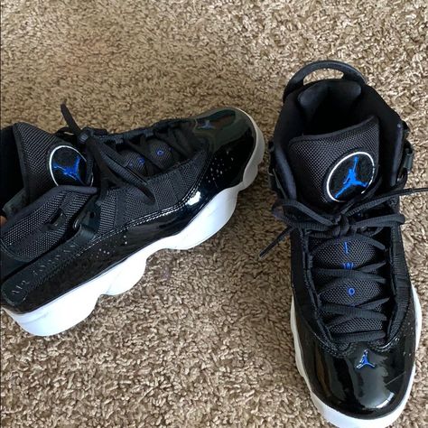 Six Rings Jordans, All Black Jordans, Jordans 6 Rings, Tenis Retro, Tenis Jordan, Zapatillas Jordan Retro, Jordan Retro 7, Jordan 6 Rings, Jordan Retro 6