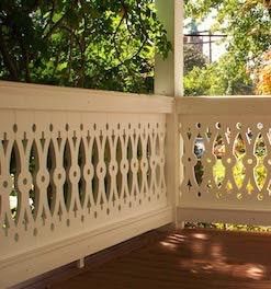 Sawn Balusters, Balcony House Second Story, Porch Balusters, Front Porch Railings, Victorian Porch, Traditional Porch, Porch Life, Porch Windows, Balcony Railing Design