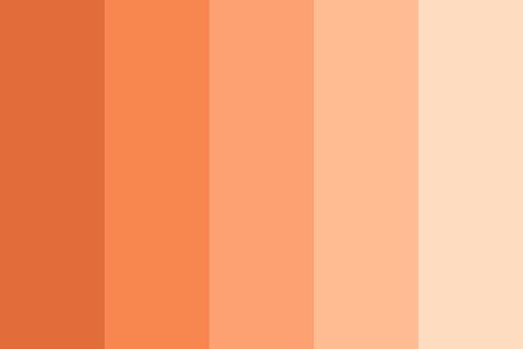 Juice Color Palette, Rgb Code, Orange Color Palette, Deco Orange, Orange Palette, Orange Color Schemes, Email Examples, Orange Color Palettes, Hex Color Palette