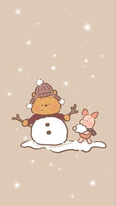 Disney Doodles, Cute Backgrounds For Iphone, Winnie The Pooh Pictures, Winnie The Pooh Christmas, Cute Winnie The Pooh, Christmas Wallpaper Backgrounds, Snoopy Wallpaper, Christmas Phone Wallpaper, Cute Christmas Wallpaper