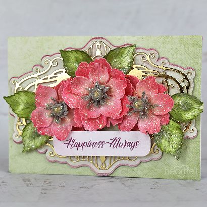 Heartfelt Creations - Happy Framed Roses Project Framed Roses, Heartfelt Creations Flowers, Cuttlebug Cards, Card Dies, Foam Paper, Arrange Flowers, Heartfelt Creations Cards, Tim Holtz Distress Ink, Foam Roses