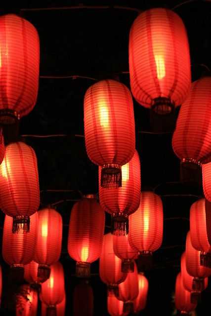 Red Lanterns - Ghost Street | Red Lanterns symbolise good lu… | Flickr Red Lantern Aesthetic, Bohemian Airbnb, Ga Ming, Lantern Aesthetic, Background References, Fresh Interior, Red Lanterns, Traditional Lanterns, Japanese Lanterns