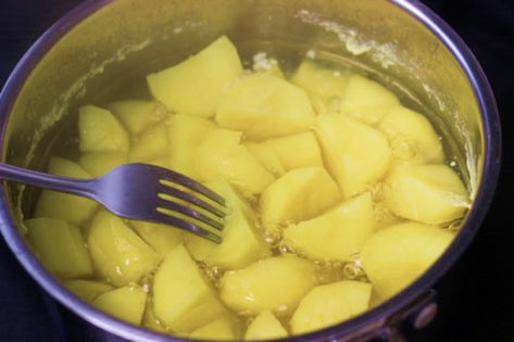 How to Parboil Potatoes and Why Bother? Parboiled Potatoes, Perfect French Fries, Roasted Baby Potatoes, Why Bother, Home Fries, Cubed Potatoes, Baby Potatoes, Scalloped Potatoes, Boiled Potatoes