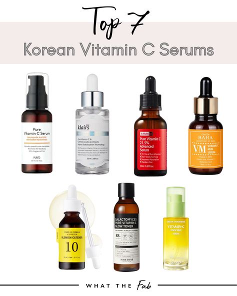 Vitamin C For Oily Skin, Skin Care Vitamin C Serum, Best Korean Vitamin C Serum, Best Vitamin C Serum For Face, Korean Vitamin C Serum, Korean Vitamin C, Vitamin C For Face, Best Serums, Vitamin C Skincare