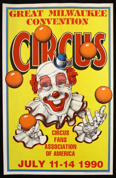 Cirque Vintage, Timeless Show, Old Circus, Vintage Circus Posters, Vintage Alarm Clocks, Circus Poster, Vintage Clown, Iron Wall Decor, Circus Clown