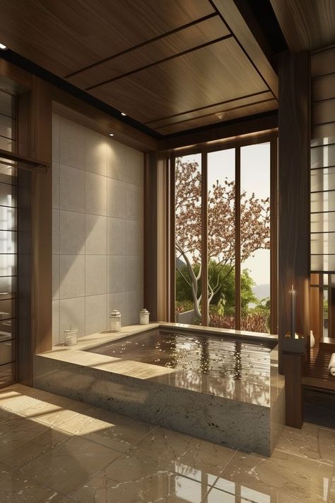 Master Bathrooms Luxury Modern, California Mediterranean Homes, Master Bath Wet Room, Bathrooms Luxury Modern, Bath Wet Room, Dream Bathroom Luxury, Wet Room Ideas, Master Bathrooms Luxury, Toilet Interior