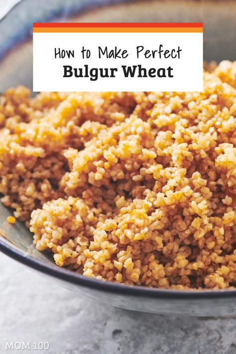 How to Cook Perfect Bulgur Wheat on the Stove / A staple in Middle Eastern and Mediterranean regions, bulgur wheat is a grain we should all get to know better. Here’s a good baseline recipe. How To Make Bulgar Wheat, Recipes With Bulgar Wheat, How To Cook Bulgur, How To Cook Bulgar Wheat, Bulgar Pilaf Recipe, Bulgar Recipes Dinner, Bulgar Recipes, Bulgur Wheat Recipes, Bulgur Pilaf