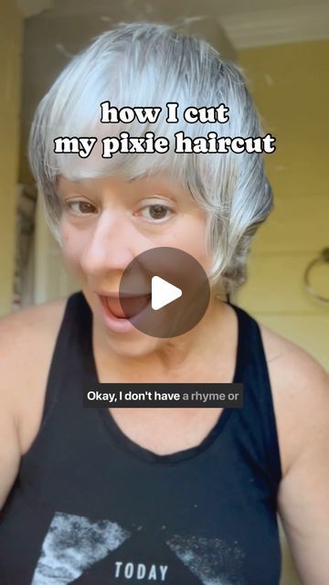 Hair Grow Out Stages, "shixie" Haircut, Pixie Haircut How To Cut, Diy Pixie Haircut How To At Home, How To Cut Pixie Haircut Tutorial, "wixie" Haircut, How To Cut A Pixie Haircut Diy, Styling A Pixie Haircut Tutorial, Mini Shag Haircut