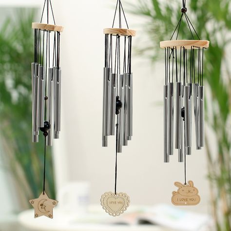 wooden bell craft Wind Chimes metal wind chimes door bell Wall Hanging Home Decor metal wind chimes Bell Craft, Bamboo Wind Chimes, Creative Birthday Gifts, Porte Decorate, Door Bell, Garden Deco, Art Theme, Hanging Decorations, Door Hanging