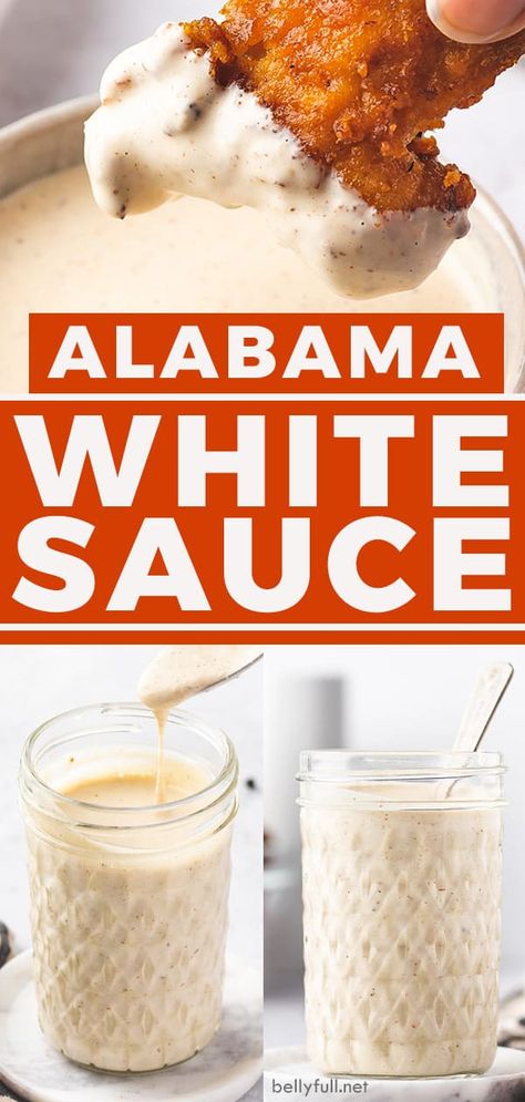 Chicken White Sauce Recipe, Celery Seed White Bbq Sauce, Alabama Sauce White, White Burger Sauce, White Meatball Sauce, Sweet White Sauce Recipe, Copycat Newks White Bbq Sauce, White Sauce Bbq, Mission Bbq Alabama White Sauce