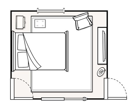 8x10 rug layout 8x10 Bedroom Layout, Rug Layout, Granny Suite, Rugs Layout, Small Room Layouts, Bedroom Layout Design, 2022 Bedroom, Arrange Furniture, Small Bedroom Layout