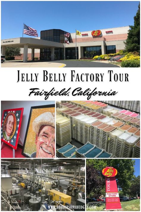 Jelly Belly Factory California, Fairfield California, Buttered Popcorn, San Fransico, California Bucket List, Beach Road Trip, Cali Trip, California History, California Living