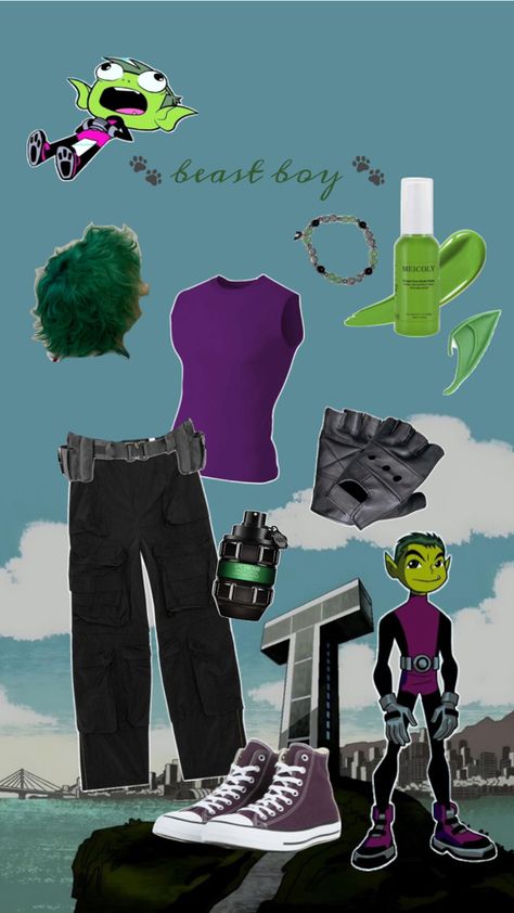 teen titans, raven, couples costume, party outfit, halloween. Raven Couples Costume, Teen Titans Go Costume, Beast Boy Costume, Teen Titans Outfits, Raven Halloween Costume, Party Outfit Halloween, Costume Party Outfit, Costumes For Teenage Girl, Teen Titans Raven