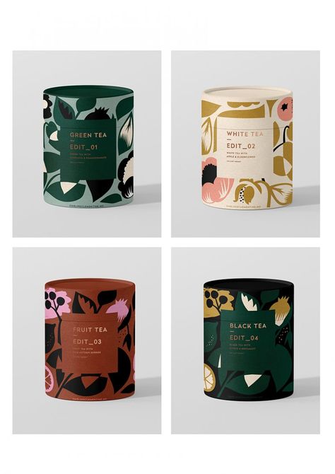 Beautiful Label Design, Lable Package Design, Herbal Tea Packaging Design, Candle Package Design, Tea Packaging Ideas, Tea Label Design, Tea Branding, Candle Packaging Design, Darling Clementine