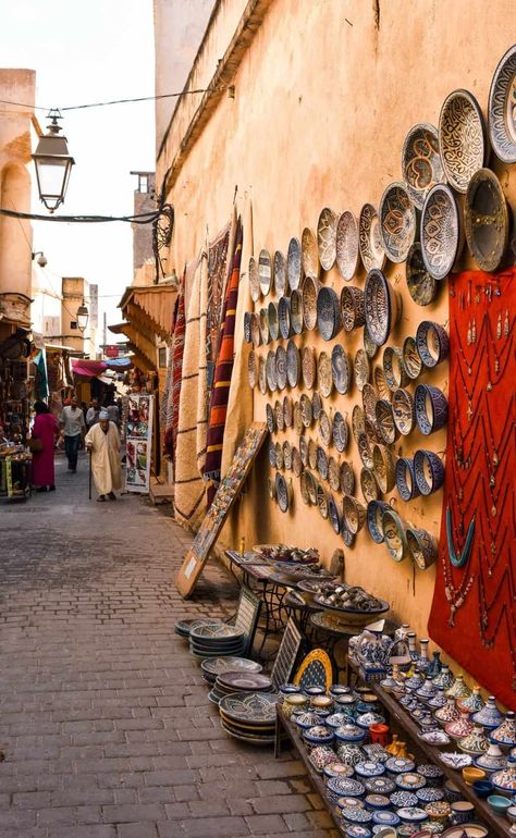 Fes Travel Guide: Best Things to Do & See in Fes, Morocco - Stoked to Travel Morroco Aesthetic, Day Trips From Marrakech, Medina Morocco, Morocco Aesthetic, Moroccan Aesthetic, Fes Morocco, Morocco Marrakech, Historic Landmarks, Visit Morocco