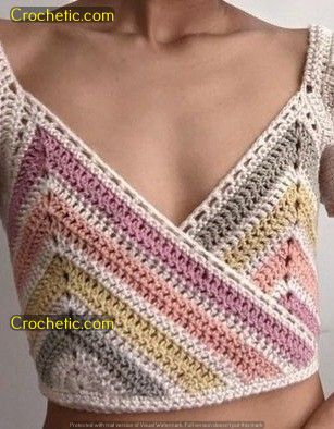 Crochet Lace Scarf, Crochet Garland, Crochet Boho Top, Crochet Ladies Tops, Crochet Bralette, Crochet Coat, Mode Chic, Crochet Motifs, Modern Crochet