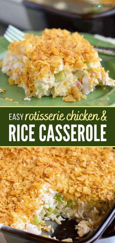 Mexican Rotisserie Chicken, Rotisserie Chicken And Rice, Rotisserie Chicken Recipes Healthy, Rotisserie Chicken Recipes Leftover, Rotisserie Chicken Recipe, Costco Rotisserie Chicken, Recipes Using Rotisserie Chicken, Celery Recipes, Chicken And Rice Casserole