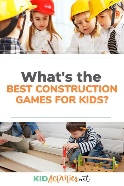 Construction Outdoor Activities, Indoor Construction Party, Construction Theme Birthday Party Games, Construction Theme Games, Construction Games For Kids, Construction Birthday Games, Construction Birthday Party Activities, Construction Birthday Party Games, Construction Party Games