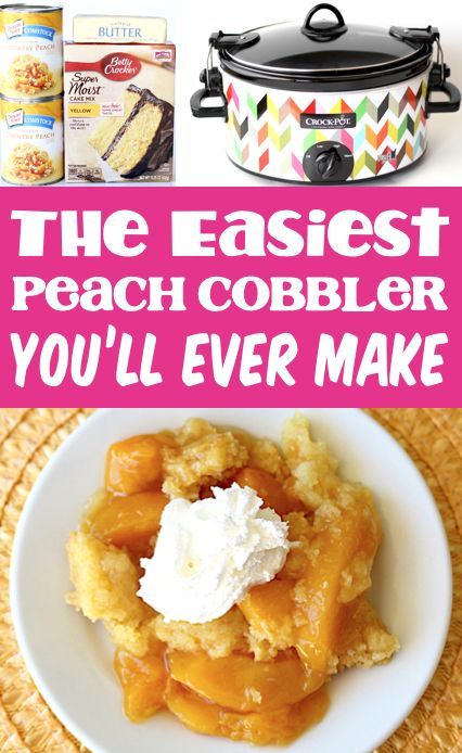 Crockpot Peach Cobbler Dump Cake Easy Crock Pot Peach Cobbler, Peach Dump Cobbler 3 Ingredients, Peach Cobbler In A Crock Pot, 3 Ingredient Cobbler Crockpot, Peach Cobbler In Slow Cooker, Dump And Bake Cobbler, Crockpot Cobbler Easy, Crockpot Fruit Cobbler, 3 Ingredient Peach Cobbler Dump Cake