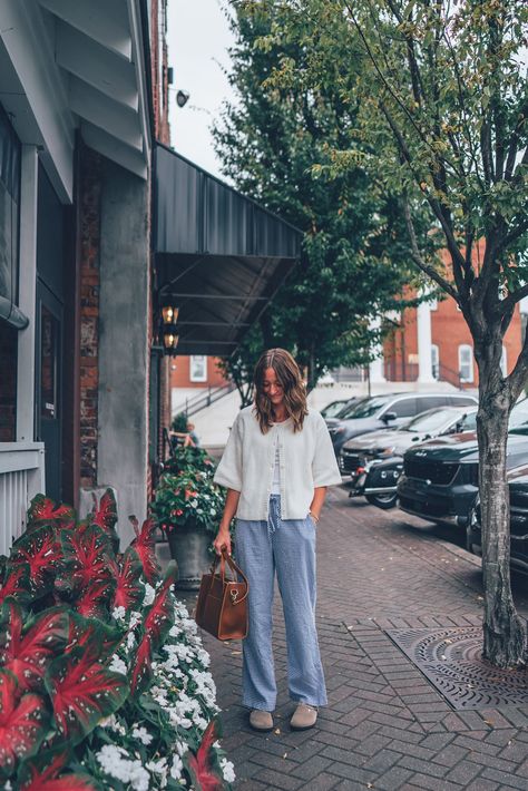 Aerie Unreal Short Sleeve Cardigan curated on LTK Aerie Short Sleeve Cardigan, Sleeve Cardigan Outfit, Short Sleeve Cardigan Outfit, Aerie Cardigan, Fall Thrift, Thrift Wishlist, Gingham Pants, Cardigan Outfit, Cardigan Outfits