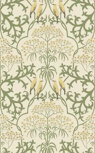 Arts And Crafts Wallpaper, Flora Fauna, A Wallpaper, Pattern Play, Design Sponge, Arts And Crafts Movement, Textile Patterns, Parsley, Textures Patterns