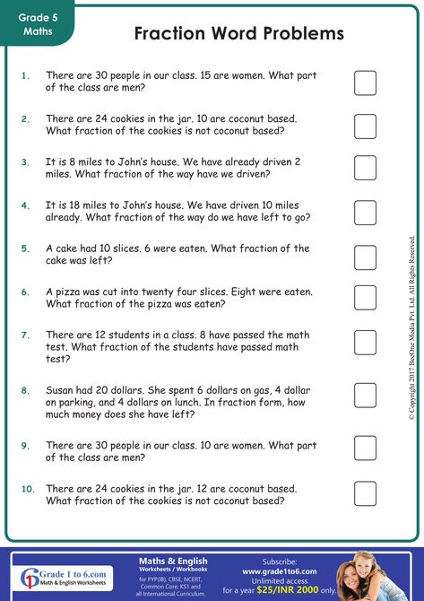 Word Problems in Fractions for Grade 5 | Grade1to6.com Fractions Worksheets Grade 4, Fractions Worksheets Grade 5, Fractions Word Problems, Word Problems 3rd Grade, Fraction Worksheet, Math Division Worksheets, Problem Solving Worksheet, Math Tutoring, Fraction Word Problems