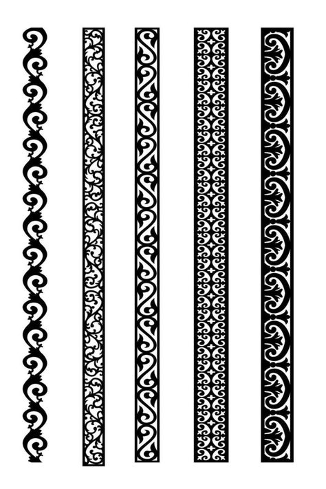 interior border engraving Border Vector Design, Border Design Png, Jalli Design, Islamic Design Pattern, Stencil Patterns Templates, Hand Drawn Border, Wood Burning Stencils, Jaali Design, African Pattern Design