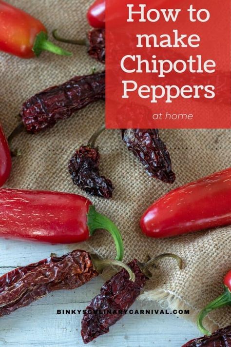 Preserving Jalapenos, Preserving Peppers, Homemade Chipotle, Smoked Jalapeno, Red Jalapeno, Chipotle Peppers, Jalapeno Recipes, Dried Peppers, Chipotle Pepper