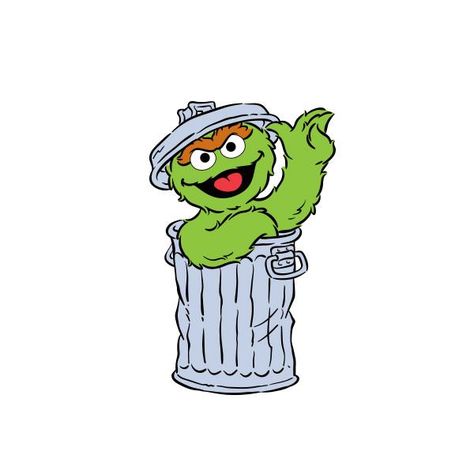 Oscar Sesame Street, Sesame Street Coloring Pages, Elmo And Friends, Children's Book Characters, Green Characters, Sesame Street Birthday Party, Sesame Street Characters, Oscar The Grouch, Disney Pocahontas